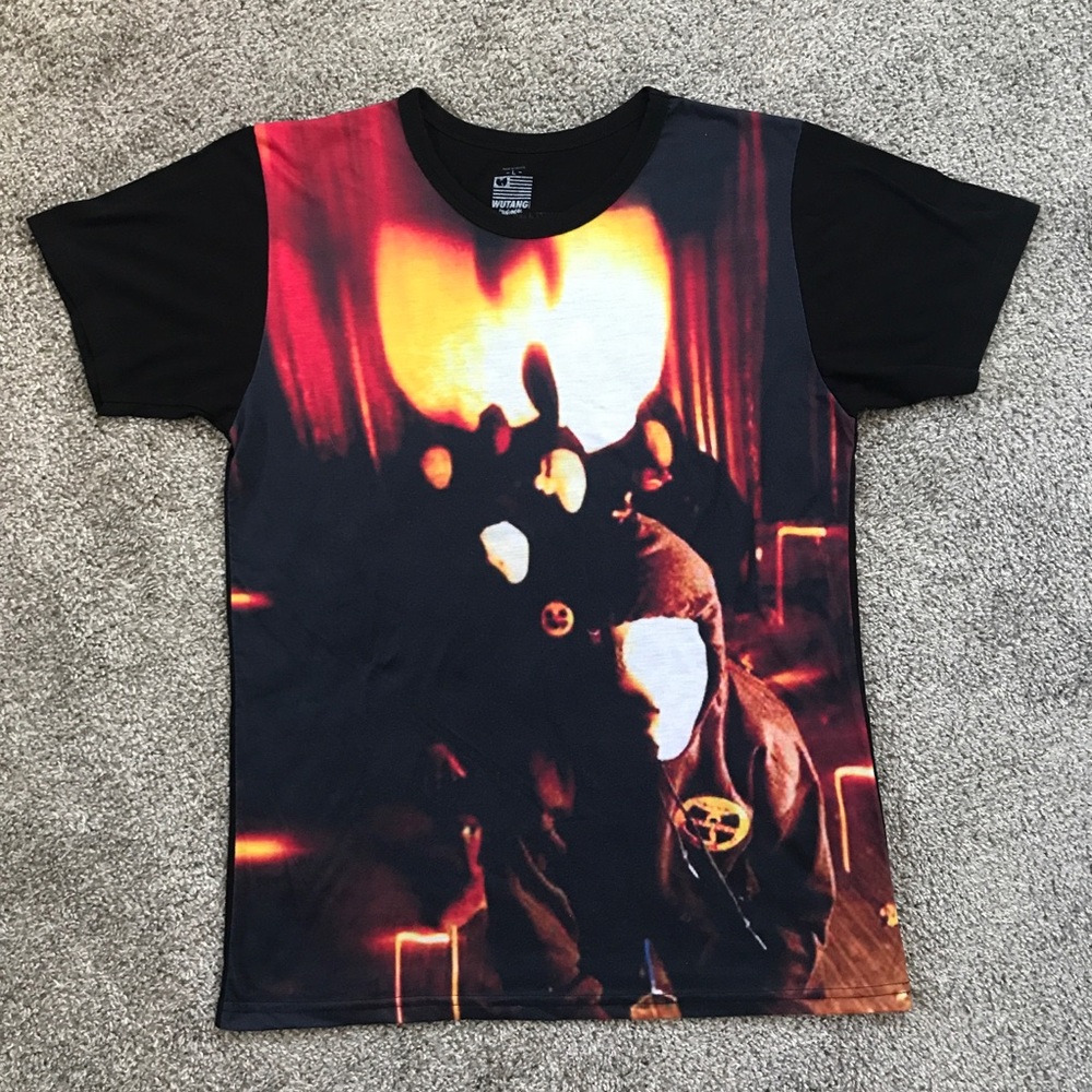 🔴 Wu-Tang Shirt Size Large 36 Chambers Rare WuTang Rza Gza ODB Ghostface Killah